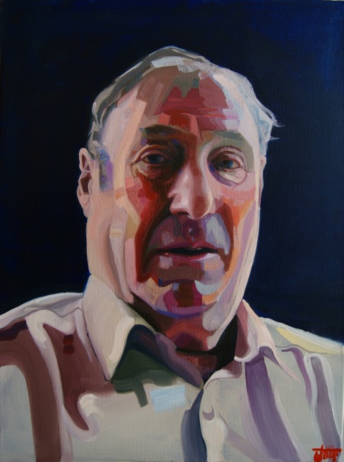 jackbsbanister: Dick Reid, Master of the Art Workers Guild - oil on canvas - 45X60cm.Comments are we