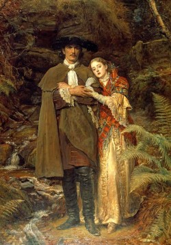 Pre-Raphaelisme:  The Bride Of Lammermoor By John Everett Millais 
