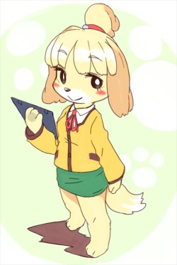 gigasatan:  honk if u love isabelle a lot