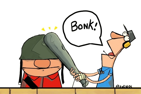 insanelygaming:  Bonk!