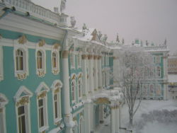  Winter Palace (Зи́мний дворе́ц) in St. Petersburg, Russia 