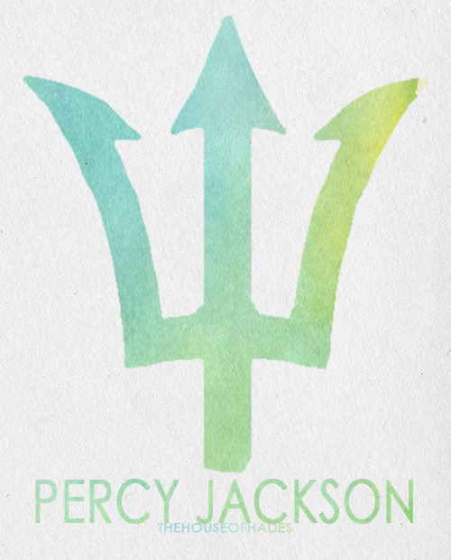 thehouseofhades:  Minimalist Poster 1/7: Percy Jackson: The Son of Poseidon (x)(Ψ)(x)