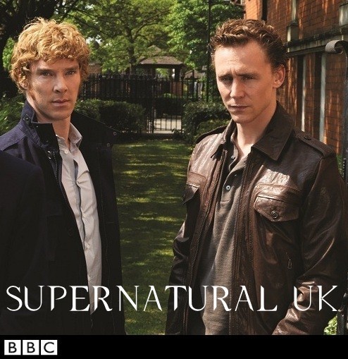 shmerlocked:  tricksterity:  true-killjoy:  remyreaper:  lovelynobody00:  fulltaildiva-loki:  third-star-till-the-morning:  avenging-assbutt-holmes:  aperturetardis:  Supernatural UK Starring: Tom Hiddleston as Dean Winchester  Benedict Cumberbatch as
