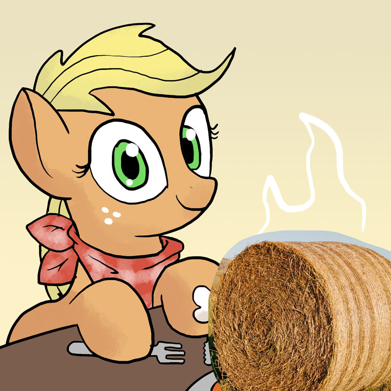 jakelionstumblr:  Happy Hayday Everypony  This is way too adorable. Happy tasty hay,