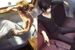 sumomori:  How sexy can they be?! *-* Shizaya