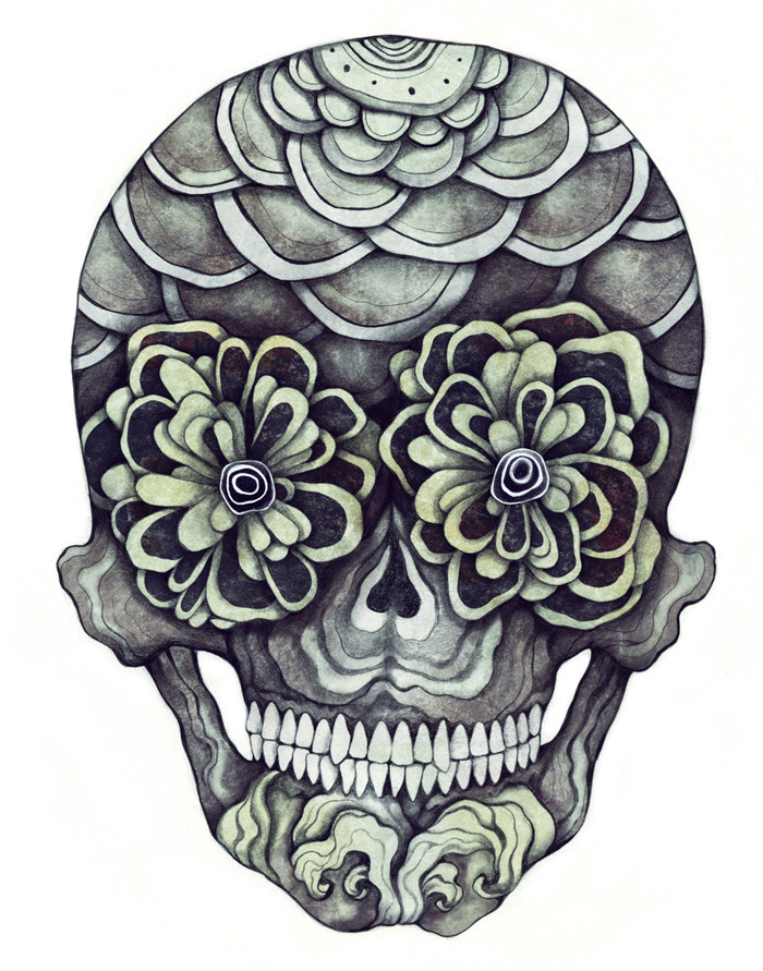 fer1972:  Calavera by Sarah Blake