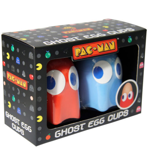 mahlibombing:  Pac-Man Ghost Egg Cups Available for £6.99 from Amazon (via: GeekAlerts)