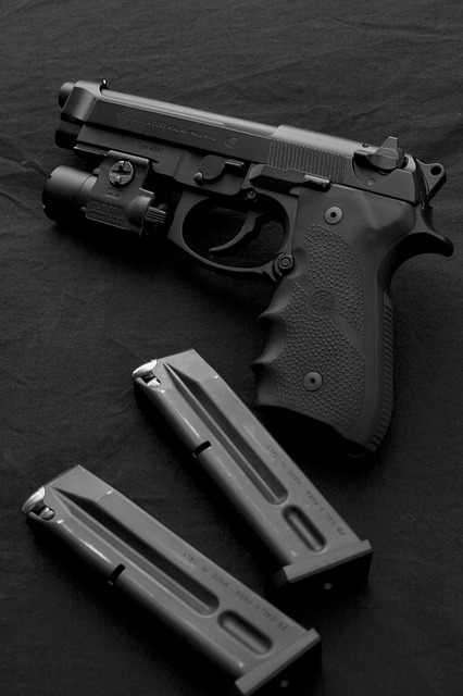 militaryandweapons:  Beretta M9A1 by Speedwaypinoy on Flickr.