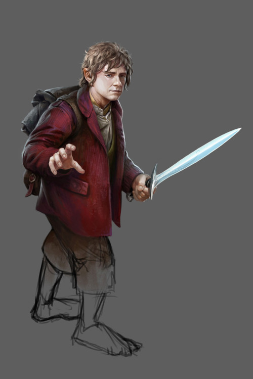 fuckyeahlotrelves: saveroomminibar: The Hobbit: The Third Age. Freelance concept artist and illustra