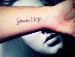 addicted-to-adele:  My ‘Someone Like You’ tattoo, with Adele’s handwriting.