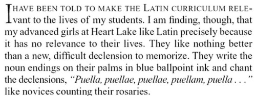 fulloflightning: The Lake of Dead Languages, Carol Goodman