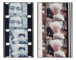  Salvador Dali and Andy Warhol by Jonas Mekas.