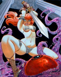 vitazur:  Bruce Timm - Red Sonja 