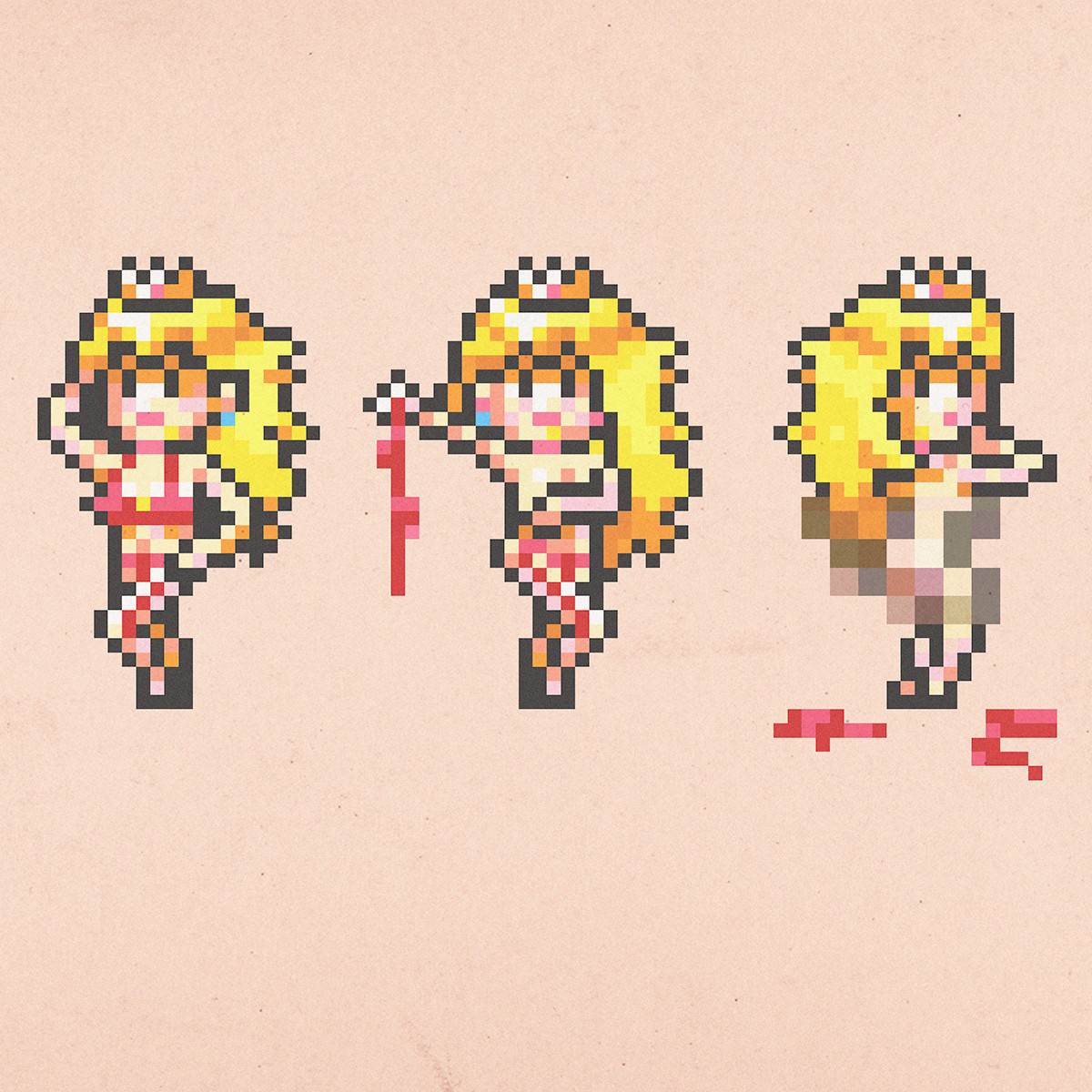 insanelygaming:  Super Mario Burlesque Created by Aled Lewis
