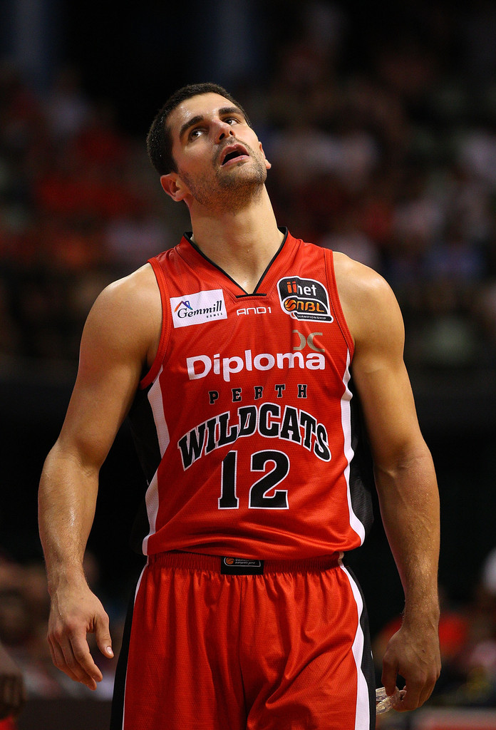 Kevin Lisch, former college basketball player at SLU, now playing pro ball in the