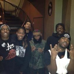 swaggmethefout:  ME x A$AP ROCKY x A$AP FERG x FLATBUSHZOMBIES !