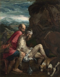 Jacopo Bassano, also called Jacopo dal Ponte (Italian, 1510-1592), The Good Samaritan, ca.1562-3, The National Gallery, London