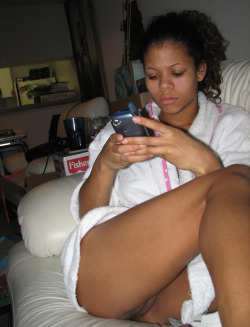 Ebony-Lovers:  See More Ebony Pussy At Hackedblackgirls.com 