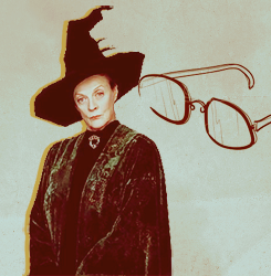 morsmordre-x:Amazing Fictional Ladies → Minerva McGonagall (Harry Potter)↳ “A tall, black-haired wit