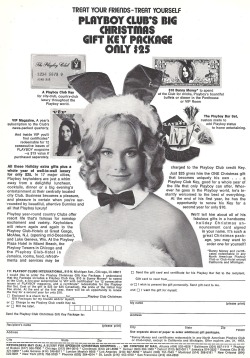 vintagebounty:  Playboy Club’s Big Christmas