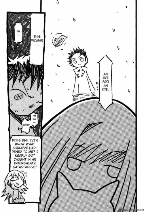 megrace33:The FLCL manga by Hajime Ueda ~ I just picked up the omnibus from the library for Thanksgiving break. I’ve read part of it before but man… It’s great and Hajime Ueda’s art is fabulous!