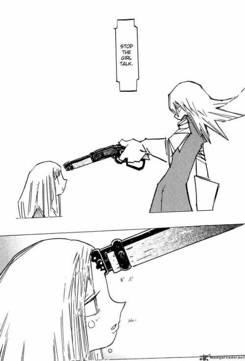 megrace33:The FLCL manga by Hajime Ueda ~ I just picked up the omnibus from the library for Thanksgiving break. I’ve read part of it before but man… It’s great and Hajime Ueda’s art is fabulous!