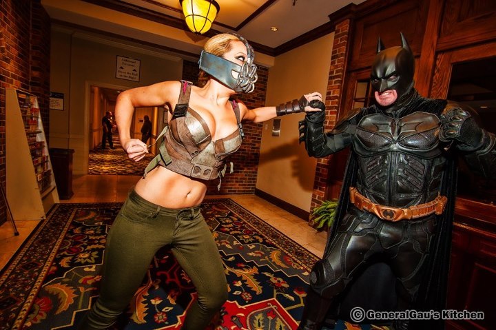 nicolejeancosplay:  Female version of Bane worn and made entirely by me (Nicole Marie