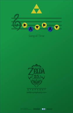 poderfriki:  Legend of Zelda Symphony Event Posters  by Brendan Goggins