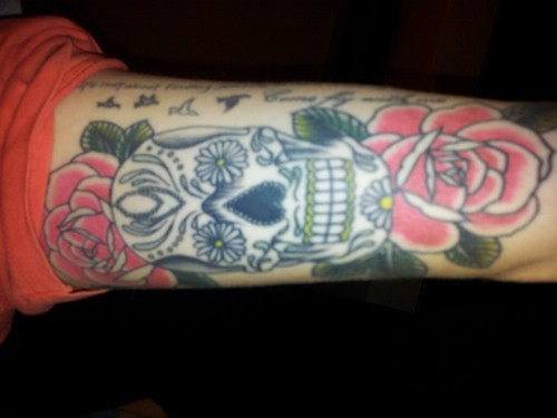 hot-tattooed-girls2:  Click the photo for more tattoo pictures. 