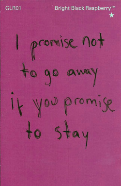 fivever-and-always:  I promise.