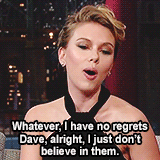 scarjoboobs-blog:  Scarlett Johansson - ‘Late Show with David Letterman’ (x).