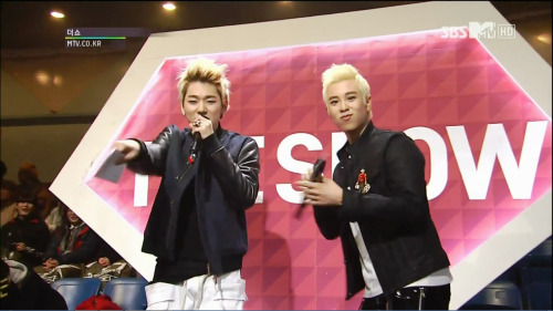 blockfckingbuster:  SBS MTV THE SHOW MC 2 : Zico&P.O