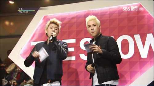 blockfckingbuster:  SBS MTV THE SHOW MC 2 : Zico&P.O