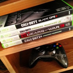 dadogg1212:  @dijonjohnston was like, “lets go Black Friday shopping for games!” I already got all the games I will ever need! #callofduty #modernwarfare #MW3 #BO2 #GearsofWar2 #solid #igottaeatinthatkitchen