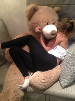 Princess-Lolette:  My teddy is a good listener,