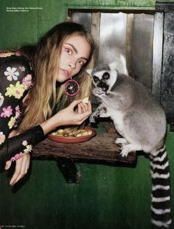 Cara Delevingne, Carl “the Lemur”