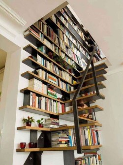 justthedesign:  The Stair Library 