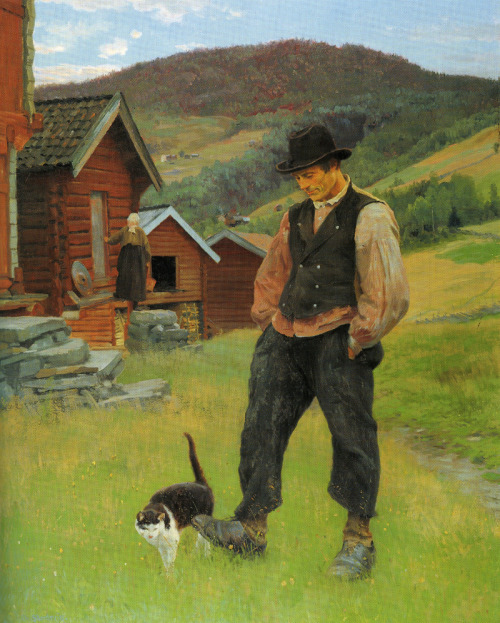 agrarianrhythm-blog:Idyll by Christian Skredsvig (1888)