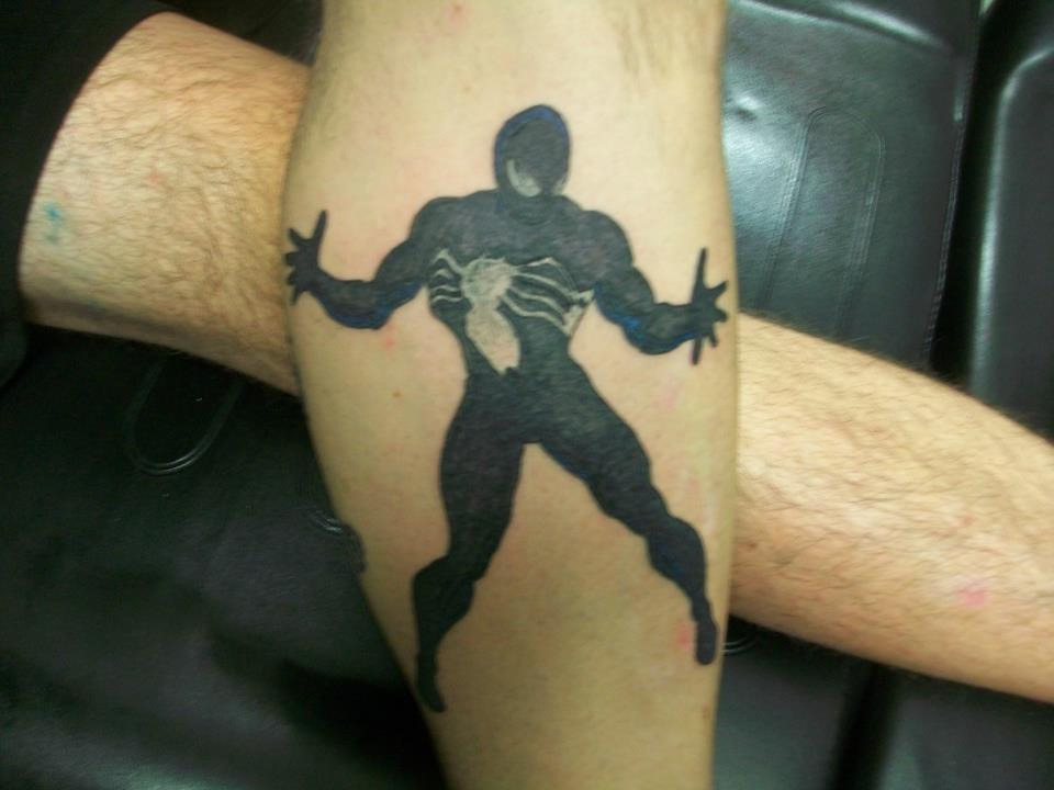 16 Black Spiderman Tattoos