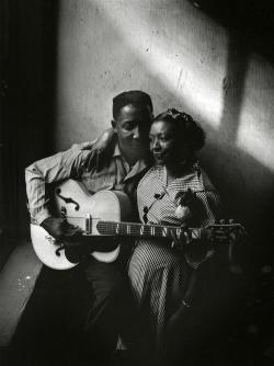 thetransatlanticclassic:  Muddy Waters and his wife Geneva Morganfield 