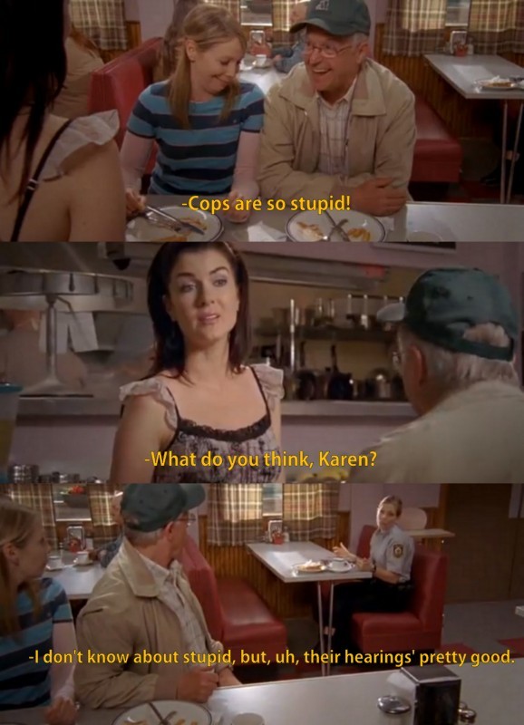 "She's turned this coffee house into a gay bar!"