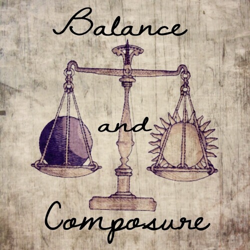 i-am-simply-sarah:  Did this on my phone. Balance and composure always