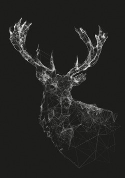 everything-went-black:  Deer Reader by Jordan Rogers