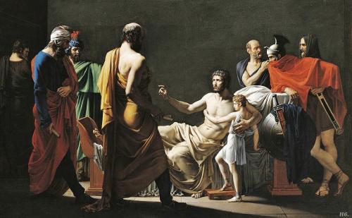 hadrian6:Antiochus returns his son Scipio. 1800. Jean Pierre Granger. (1779-1840).hadrian6.tu