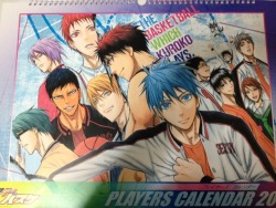 mainavidesu:  Kuroko no Basuke 2013 Calendar! 