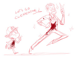 not-a-comedian:  friend said ‘draw them gravity falls style’ and lee became a graceful swan 