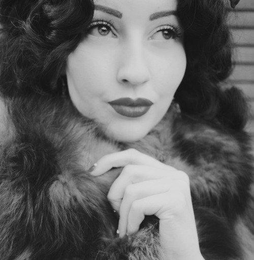 talithax:  1940sthrowback:  1940sthrowback - What do I do when a photo is of bad quality? I add some silly effects to it, whilst acting like it was all supposed to be like that! (:   Oh my lord, she is so stunning. 
