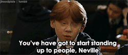 disembodiedangelfeet:  acciobong:  By “people,” I guess Neville thought Ron meant the Dark Lord.  Go big or go home 