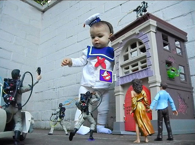 laughingsquid:  Stay Puft Marshmallow Baby 