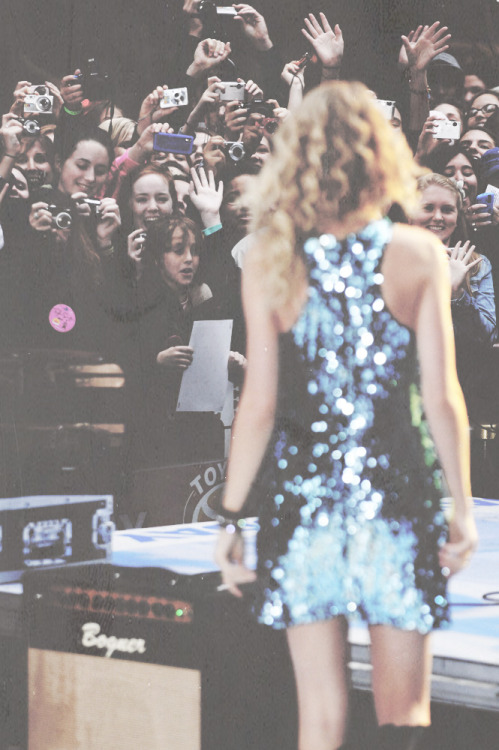 swiftaylrs: I’m always gonna wanna go the extra mile for them because